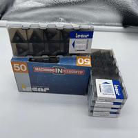 ISCAR TNMG160408-TF IC9250 Insertos de Carburo de Tungsteno Superduro PCD/CBN/CVD para Torneado Externo, Herramienta de Torno CNC, Israel, 1 Año
