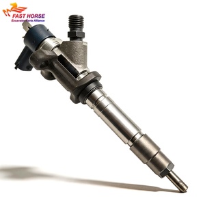 หัวฉีดน้ำมันเชื้อเพลิง Hangood รุ่น 0445120048 สำหรับเครื่องยนต์มิตซูบิชิ 4M50 รถขุด SY215 หัวฉีดดีเซลคอมมอนเรล ME226718 - Product Image 1