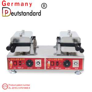 Máquina Comercial para Taiyaki con Termostato Alemán y Tubo de Calentamiento Estadounidense, Máquina para Hacer Waffles de Pescado, Máquina para Helado Frito de Pescado Rojo - Product Image 2