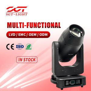 Luz Móvil de Alta Luminosidad de 400W BSW con Mezcla CMY y Ajuste CTO para Escenarios de Clubes, Conciertos y Bodas - Product Image 1
