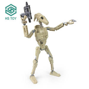 HS Buildmoc B1 combat droïde petit Robot Intelligent bloc ensemble jouet pour enfants éducatif - Product Image 2