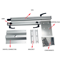 Camping-car RV Caravan Parts Pieds de table télescopiques Pieds de table pliants rotatifs pour Yacht RV