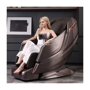 Fábrica Original más grande de lujo 4D 5D simulación de cuerpo completo humano ajustable inteligente masaje silla pie Shiatsu amasado - Product Image 1