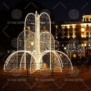 Outdoor Waterproof Christmas Fountain LED <b>Light</b> for Shopping Mall, Resort and Landscape Lighting Projects - Product Image 5