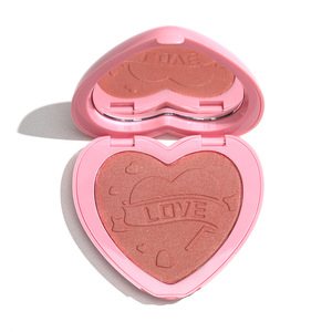 Palette de Couleur Unique Rose Orange Rose Rose Blush en Forme de Coeur Naturel le <span class=keywords><strong>Plus</strong></span> Populaire pour le Maquillage - Product Image 1