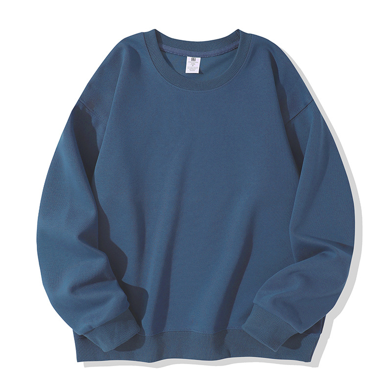 Round neck style - Smog blue