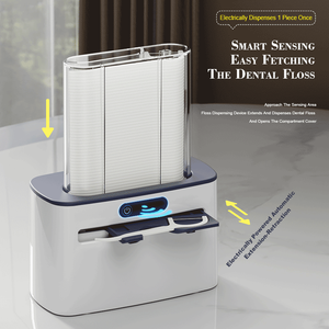 Dispensador de Hilo Dental Recargable para Cuidado Diario, Caja Inteligente para Hilo Dental, Tipo Recargable, Caja Eléctrica para Palillos de Dientes, Uso Doméstico - Product Image 1