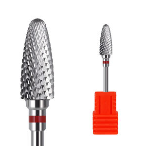 3/32 "yüksek kalite güvenlik 6.0mm alev Bit Tungsten karbür tırnak jel kaldırma için çivi için matkap uçları elektrik manikür matkap uçları - Product Image 2