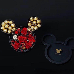 Hộp quà năm mới CuộN kẹo Hộp quà tặng hoa mặt chuột <span class=keywords><strong>Mickey</strong></span> lớn - Product Image 2