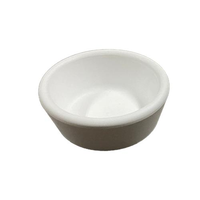 Creuset en céramique d'alumine, céramique industrielle, matières premières, échantillon de plat pour analyse thermique