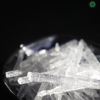 L-Menthol, Menthol Naturel en Cristaux Glacés pour les Pastilles de Douche - Extrait de Menthe Arvensis 100% Pur |   Cas 2216-51-5