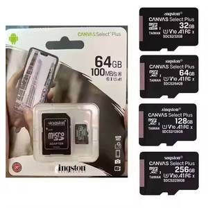 Carte mémoire Mini TF SD U3 haute vitesse pleine capacité 8 Go 16 Go 32 Go 64 Go 128 Go 256 Go 512 Go pour Kingston - Product Image 2