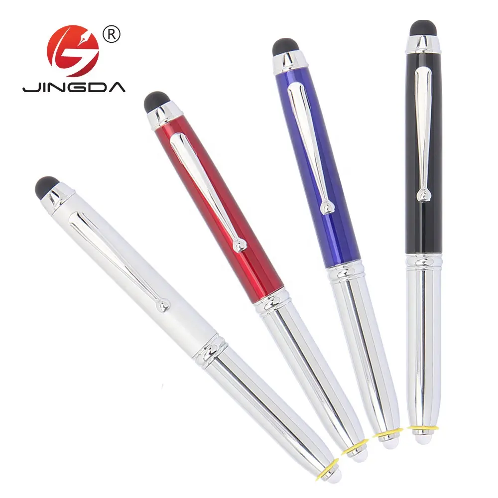 2020 Nieuws Aangekomen Touch Pen Met Custom Logo Touch Light Pen Licht Pen