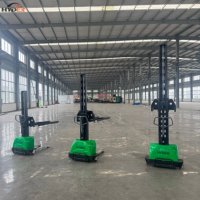Chariot élévateur Semi-électrique à chargement automatique, 500kg, chariot élévateur à palettes avec batterie au Lithium