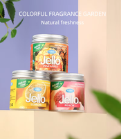 Diffuseur d'air portable Sameili Jello Nature Lavande 220g, gel parfumé en plastique à longue durée de vie