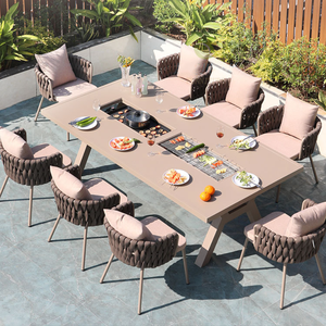 Table de barbecue au design moderne, expérience de barbecue de luxe, entretien facile, table de grill, solutions de grillades innovantes, ensemble de jardin unique - Product Image 1
