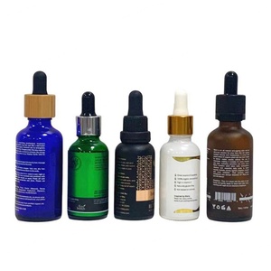 Wholesale 5ml 10ml 15ml 20ml 30ml 50ml 100ml Matte Black Essential Oil Serum Glass Dropper Bottle for Hair Oil with Paper <b>Box</b> - Product Image 6