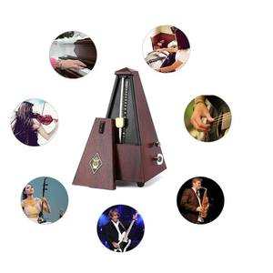Métronome mécanique <span class=keywords><strong>de</strong></span> tour professionnel <span class=keywords><strong>de</strong></span> haute précision, style antique vintage, bois <span class=keywords><strong>de</strong></span> rose/bois <span class=keywords><strong>de</strong></span> cerisier, accessoires d'instruments <span class=keywords><strong>de</strong></span> <span class=keywords><strong>musique</strong></span> - Product Image 3