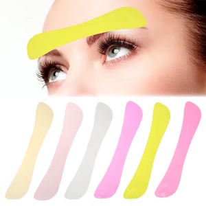 Salon professionnel utilisation beauté <span class=keywords><strong>bombe</strong></span> prix de gros Brow Patch silicone réutilisable Silicone sourcils Patch - Product Image 1