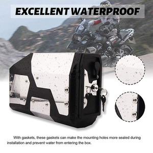 กล่องเก็บของข้างท้ายรถมอเตอร์ไซค์ กล่องท้าย กล่องสัมภาระ กล่องเดินทาง กระเป๋าข้าง สำหรับ BMW R1200GS R1250GS ADV ปี 2004-2019 - Product Image 2