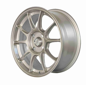 Jantes en alliage d'aluminium à formation de flux de <span class=keywords><strong>16</strong></span> <span class=keywords><strong>pouces</strong></span> 4X114.3 PCD pour Peugeot 206 et 207 Citroën Roues de voiture de tourisme neuves - Product Image 5