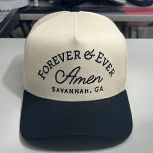 Casquette de baseball structurée <span class=keywords><strong>à</strong></span> 5 panneaux en coton OEM, nouvelle collection, colorée, avec broderie personnalisée 'Forever Ever Love' <span class=keywords><strong>pour</strong></span> mariage - Product Image 1