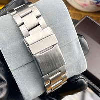 Montre automatique mécanique de la série Ocean, élégante, pour le sport et les affaires, avec grand cadran, lumineuse, en acier inoxydable, pour la plongée