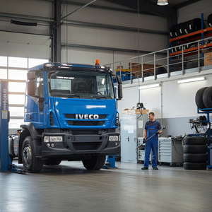 กันชนหน้าพร้อมรูไฟตัดหมอกสำหรับ140E18-180E30 Iveco eurocargo tector - Product Image 3