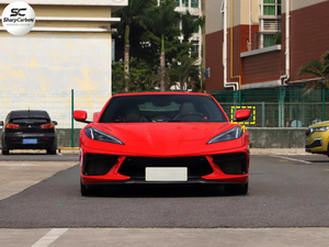 Coques de rétroviseurs latéraux de remplacement haut de gamme en fibre de carbone véritable pour Corvette C8 Stingray 20-23 - Product Image 6