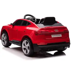 Offre Spéciale voiture à piles Audi pour enfants avec télécommande pas cher 12V bébé tour sur voiture électrique enfants voiture
