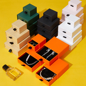 Luxury Customizable Kraft Cardboard Square Shape Jewelry Gift Packaging Box Matt Lamination Logo Printing Sizes Logo <strong>Watches</strong> - Product Image 1
