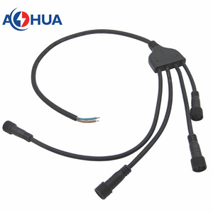 Diviseur de ligne de branches multiples en forme de Y pour l'industrie de l'éclairage LED, étanche IP65 IP67 <span class=keywords><strong>prise</strong></span> <span class=keywords><strong>jack</strong></span> 4 broches Y-PVC-08 - Product Image 5