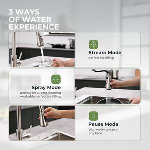 Filtre <span class=keywords><strong>d</strong></span>'évier de salle de bain Filtre de robinet Filtre de robinet rotatif à 360 degrés Élimine le chlore, le fluor, les métaux lourds et l'eau dure - Product Image 6