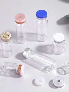 Poudre lyophilisée de peptides en flacons en verre avec bouchon en plastique à sertir, emballage stérile de haute qualité, soins de beauté - Product Image 6