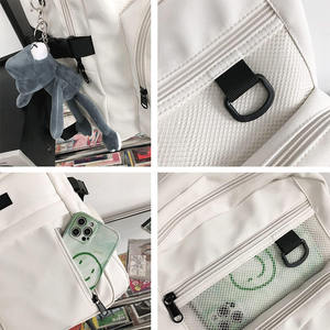 Sac à dos léger et abordable pour les loisirs, les voyages, l'école, les ordinateurs portables, pour adolescents, style coréen Harajuku, unisexe, sac à dos d'étudiant - Product Image 6