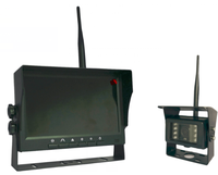 Bexense 7 pouces HD moniteur de voiture sans fil et ensemble de caméra de voiture sans fil HD