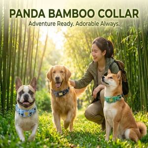 <span class=keywords><strong>Collar</strong></span> para Perros YG-111 de Nailon con Diseño de Panda, Transpirable, Personalizado, de Dibujos Animados, Moderno y Sencillo - Product Image 6