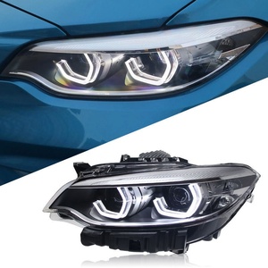 Conjunto de Faros Delanteros LED DRL WLJ M2 para BMW Serie 2 F22 F23 14-21, Lentes Mejoradas, Faros Delanteros Modificados, Piezas de Iluminación Automotriz - Product Image 1