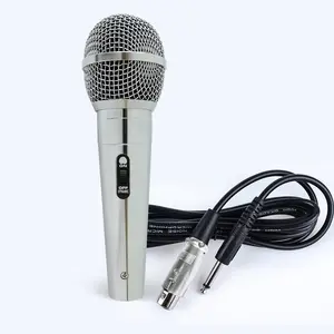 Xtuga XMB-350 Xách Tay Chuyên Nghiệp Ngoài Trời Trong Nhà 3M Cáp Ca Hát Năng Động Có Dây Microphone