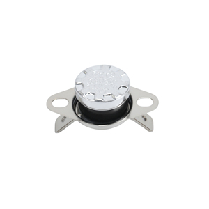 Thermostat KSD301 100°C 10A 250VAC, interrupteur de température normalement fermé (NF) à réinitialisation automatique, borne 6,35 mm, support <span class=keywords><strong>d</strong></span>étachable à 45 degrés - Product Image 1