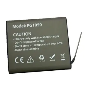Batterie Li-ion rechargeable 3.7V 1050mAh PG1050 pour SJ6000 SJ5000 <span class=keywords><strong>SJ4000</strong></span> WIFi SJCAM Sport Action Camera DV SJ Batterie dédiée - Product Image 1