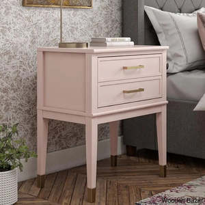 Mesita de noche moderna Teler para la vida moderna-Bazar de madera - Product Image 1