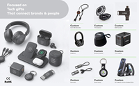 Gadget Tech Tendance 6 en 1 : Lecteur de Musique 5W, Chargeur sans Fil Rapide, Réveil, Lampe de Nuit RGB et Enceinte Musicale sans Fil