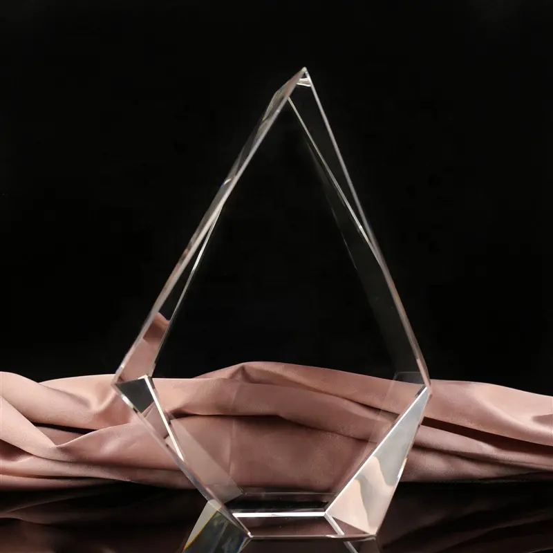 Хрустальный стеклянный трофей, персонализированное Хрустальное стекло, пустой айсберг, животное, 3d лазерная гравировка, логотип внутри