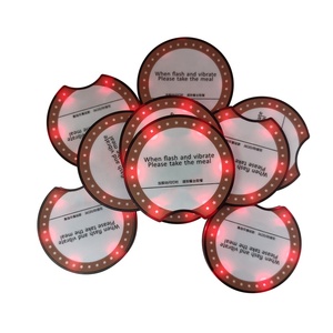 نظام دعوة النادل اللاسلكي المزود بـ22 من أجهزة الاستغاثة بالمنزل والمنزل والمنزل لتتبع الطعام والضيوف جهاز نداء به نظام اتصال يعمل بالاهتزاز - Product Image 6