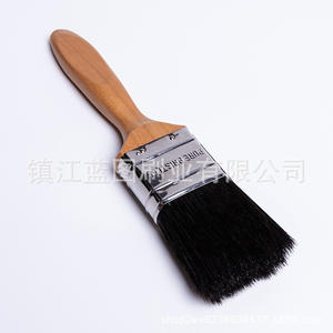 Brocha plana para pintar con cerdas de cerdo, mango de Hemu, 18-26 mm, fabricada en Zhenjiang, para pintar y limpiar - Product Image 4