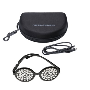 2020 nuevos productos decoración de fiesta <span class=keywords><strong>gafas</strong></span> de luz Led luminosas <span class=keywords><strong>gafas</strong></span> intermitentes Led <span class=keywords><strong>gafas</strong></span> Rave - Product Image 1