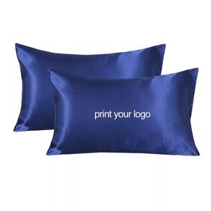 Personalized <strong>DIY</strong> Logo Printed <strong>Silk</strong> <strong>Pillowcase</strong> Custom Printed <strong>Pillowcase</strong>