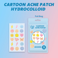 Patchs d'acné hydrocolloïdes OEM d'usine, les meilleurs pour les boutons, les points noirs, les imperfections, patchs d'acné multi-formes
