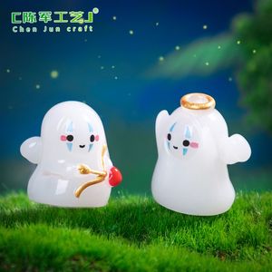 Nouveaux produits transfrontaliers weij : adorables poupées Cupidon lumineuses, accessoires décoratifs DIY, mini micro-paysage, petit ornement - Product Image 5